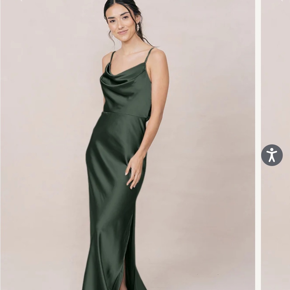 Revelry Dark Green Maxi Dress